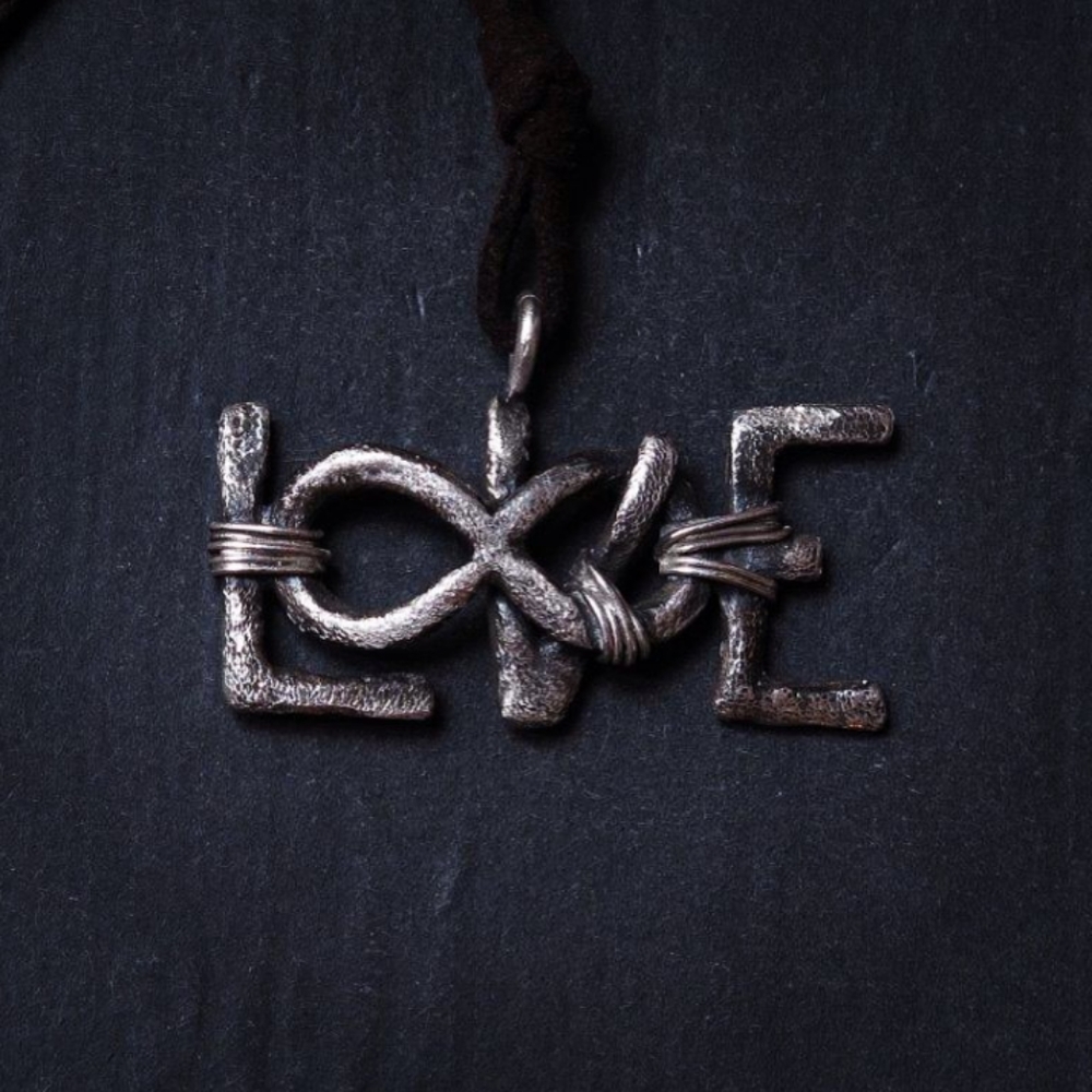 Infinity Love Pendant - Custom Silver Necklace